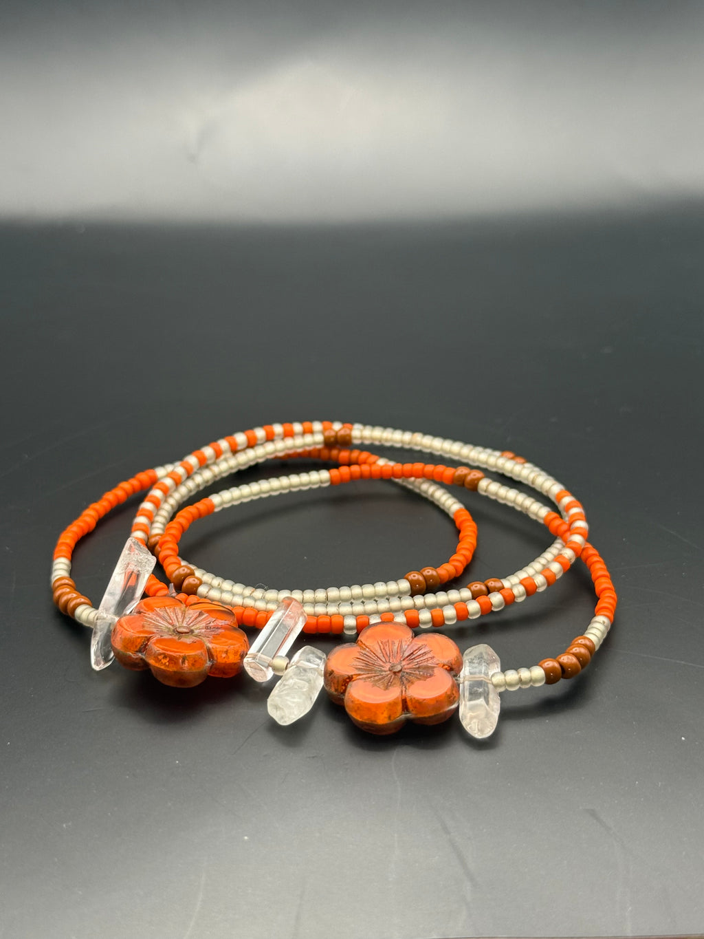 Amber Bloom Waist Beads