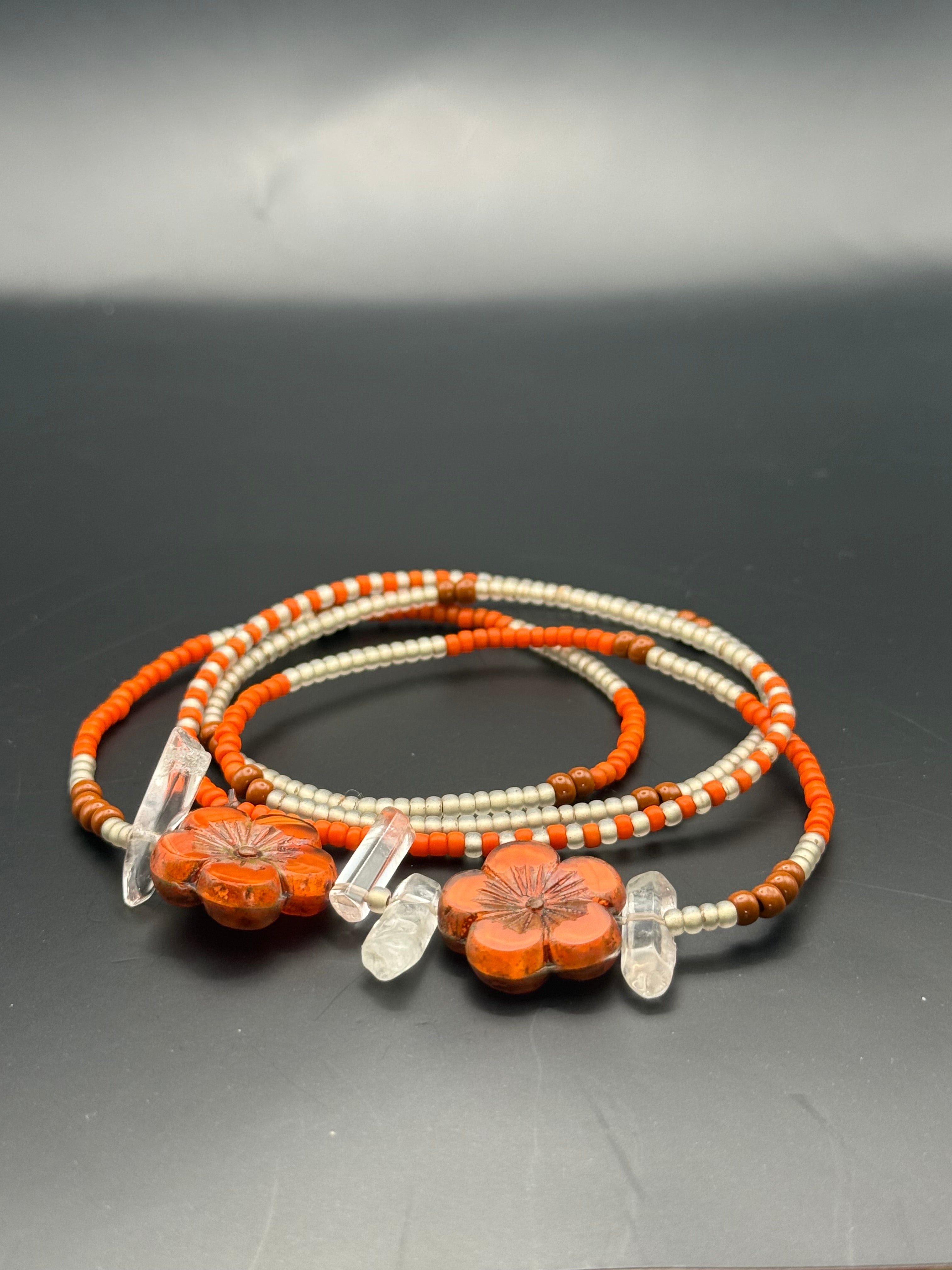 Amber Bloom Waist Beads
