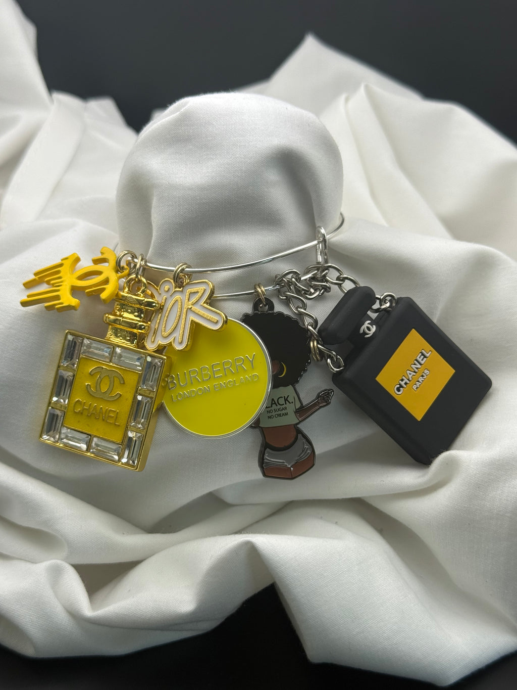 Golden Confidence Charm Bracelet