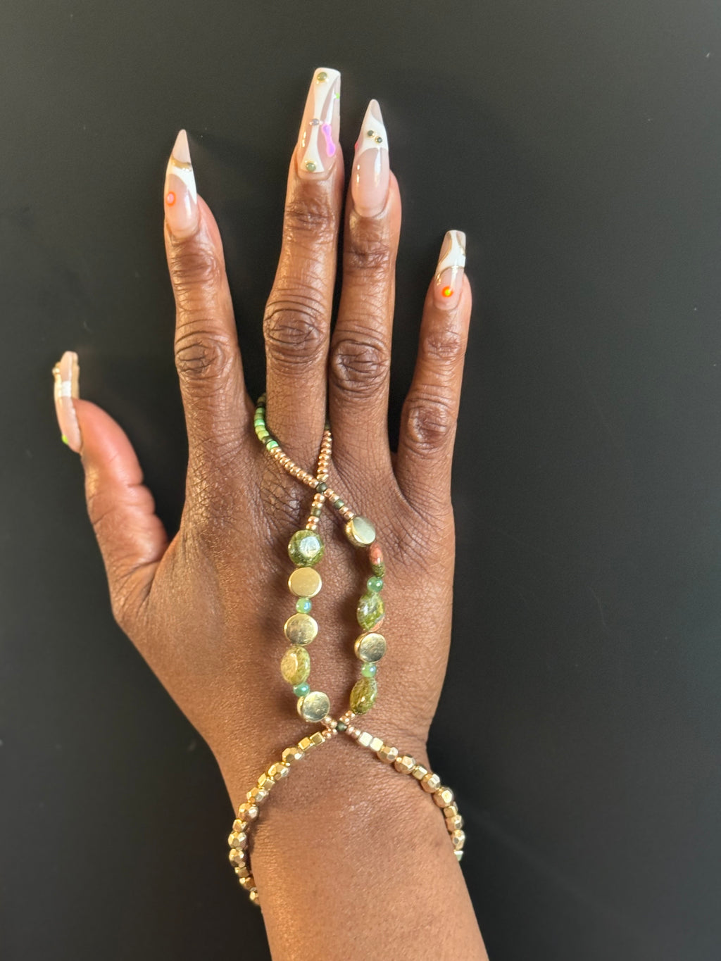 Emerald Oasis Hand chain