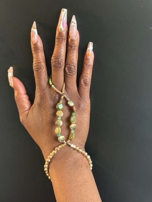 Emerald Oasis Hand chain