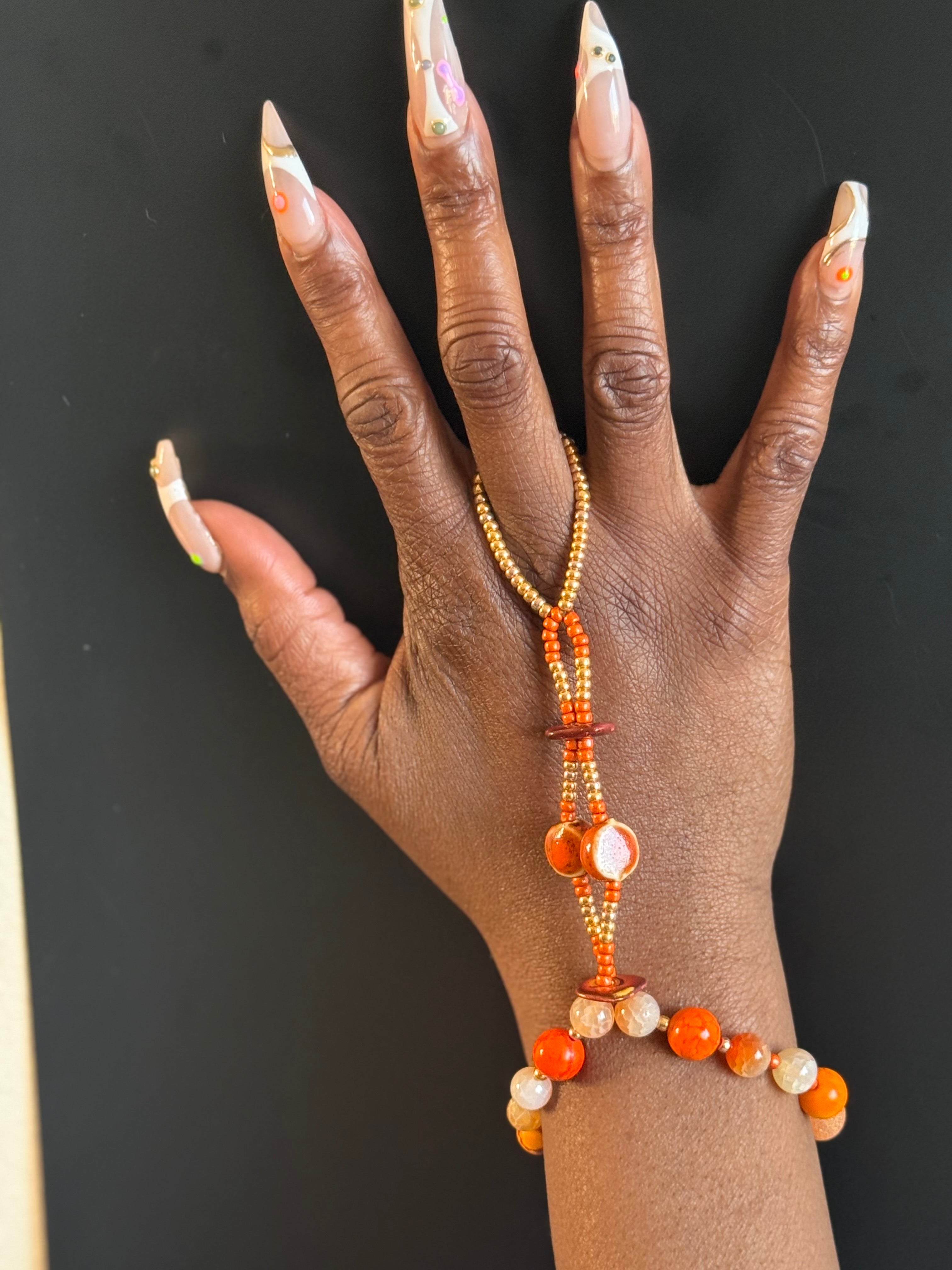 Sunset Ember hand chain