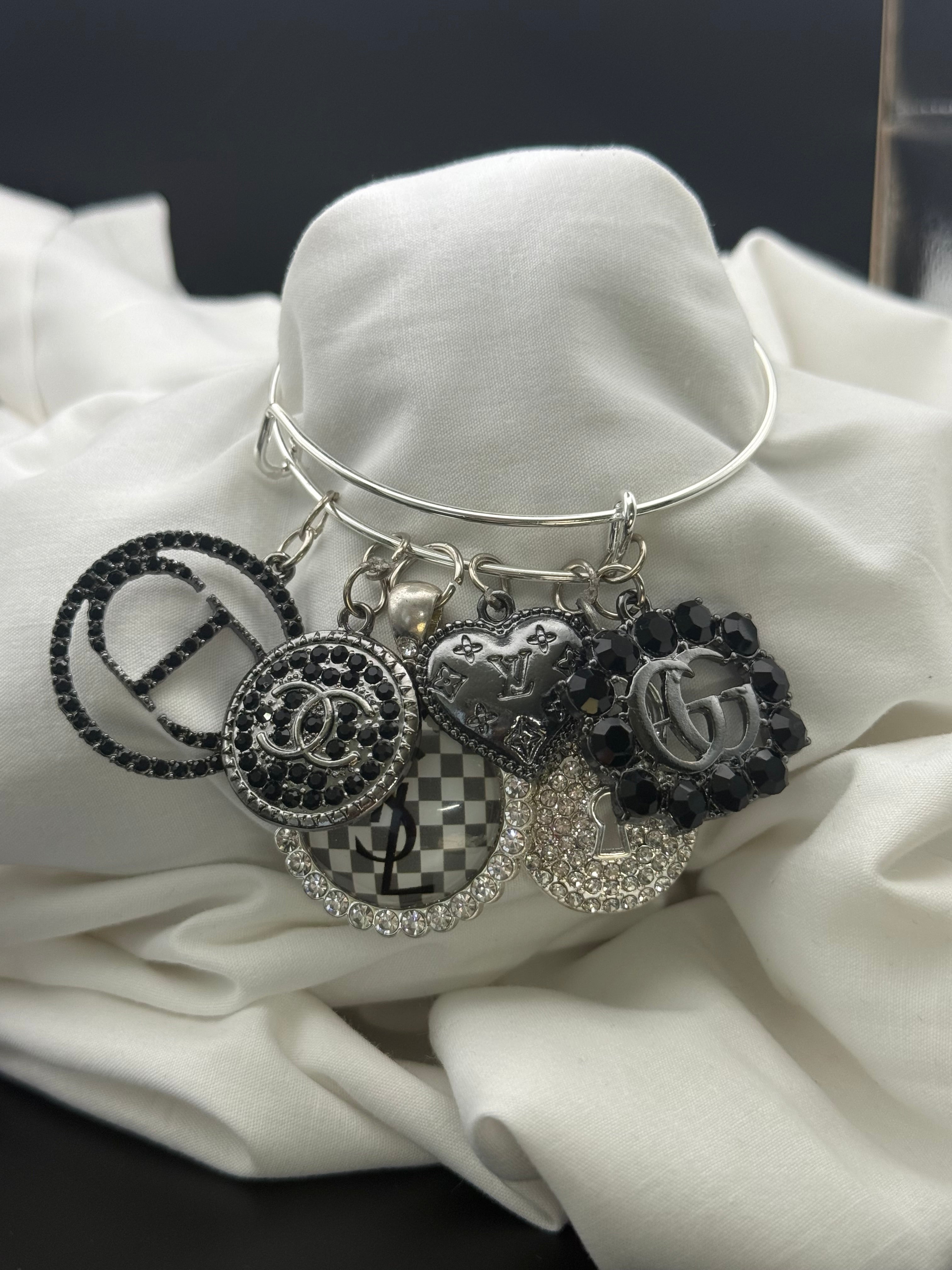Midnight Luxe Charm Bracelet